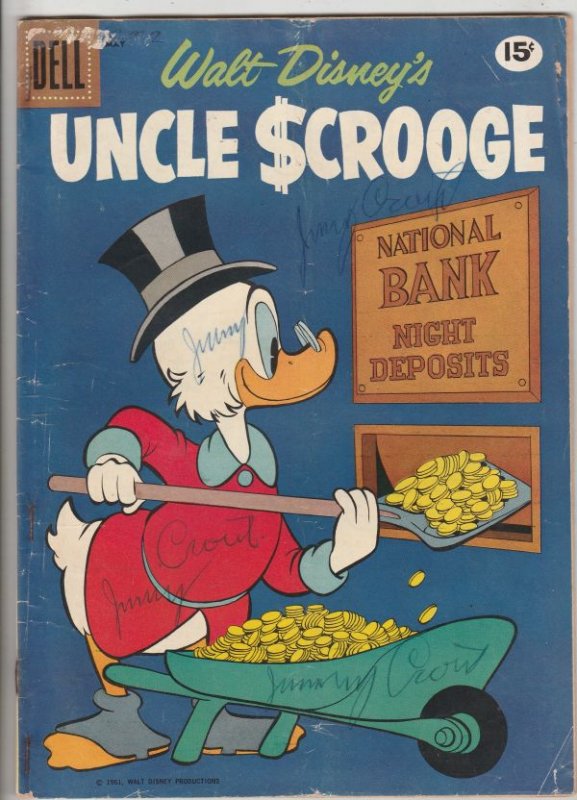 Uncle Scrooge, Walt Disney #33 (Mar-61) FR/GD Affordable-Grade Uncle Scrooge