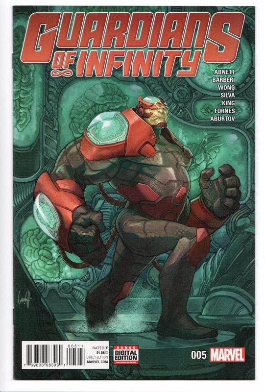 Guardians of Infinity #5 - Millenium: Part Five (Marvel, 2016) - (VF/NM)