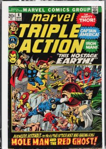 Marvel Triple Action #6 (1972) The Avengers