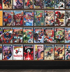 Huge Lot 140+ Comics with Superman, Titans, Supergirl, Spider-Man & More!