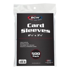 BCW Card Sleeves ( Penny style ) 500ct