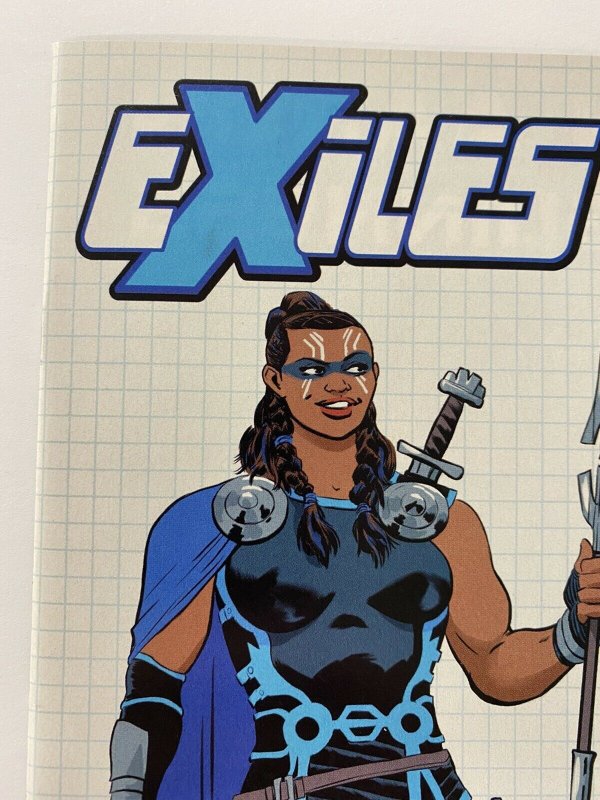EXILES #1 1:10 DESIGN VARIANT 1st Khan Time Eater Cameo Cover app New Valkyrie!