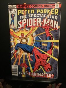 The Spectacular Spider-Man #3 (1977) third issue high-grade key! NM- Wow!