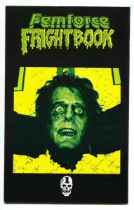FEMFORCE FRIGHTBOOK #1 1992 Frankenstein cover-GGA-comic book