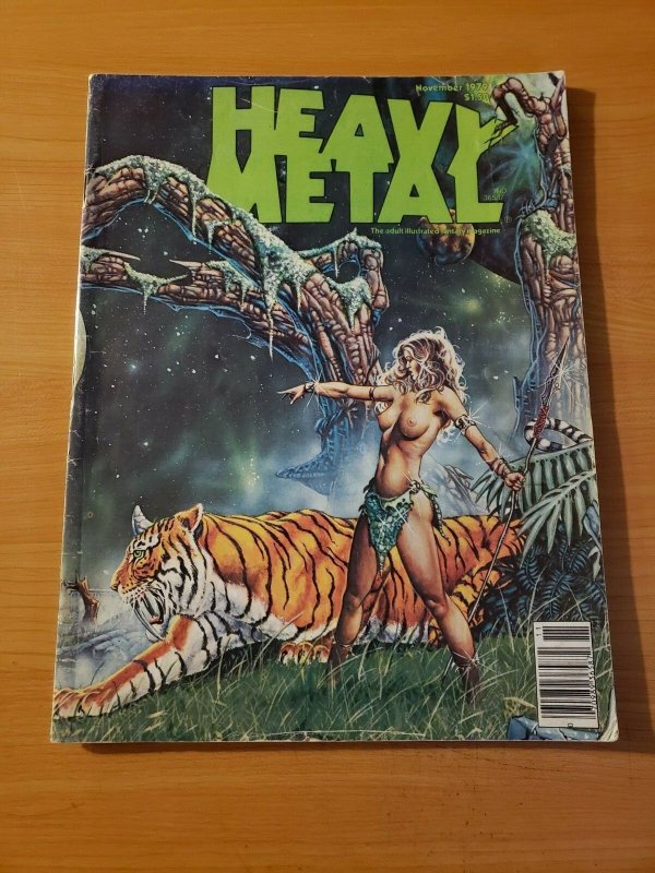 Heavy Metal Vol. 3 #7 ~ FINE - VERY FINE VF ~ November 1979 illustrated Magazine