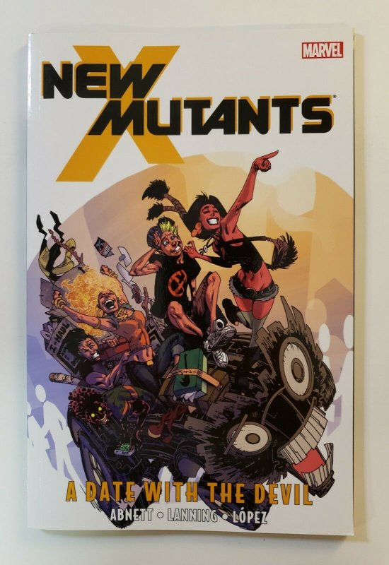 NEW MUTANTS VOL.5 A DATE WITH THE DEVIL TPB SOFT COVER FIRST PRINT VF/NM 9780785152330