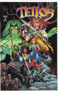 Tellos #4 Adams Cover (1999) Tellos
