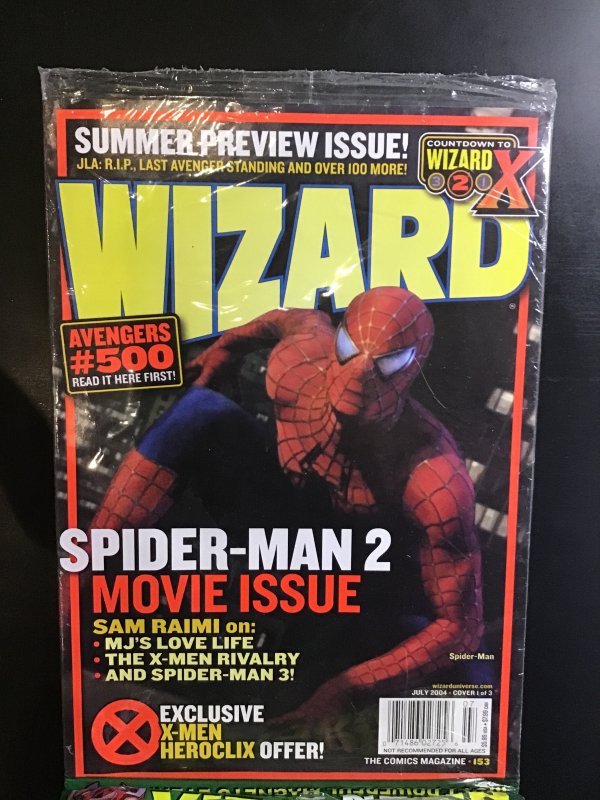 Wizard Magazine July 2004
