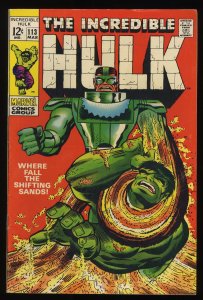 Incredible Hulk (1962) #113 Sandman!