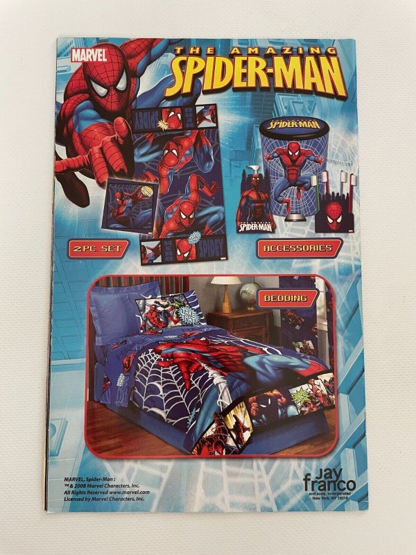 Amazing Spider-Man # 583 VF 2nd Print Marvel Comic Book Obama Cover 22 J245