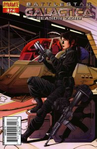 Battlestar Galactica Season Zero #12A VF ; Dynamite | Last Issue