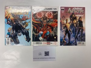 3 MARVEL COMICS Avengers Initiative #2 Original Sin #29 Savage Annual #1 34 KM5