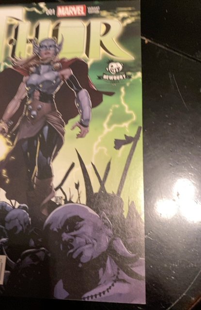 Thor #1 2014 NYCC Newbury Comics Exclusive Variant - John Tyler Christopher
