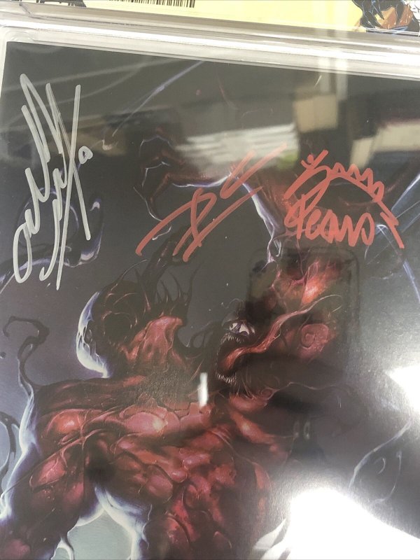 Absolute Carnage (2019) #1 (CGC 9.8 WP) Triple Signed! I. Lee-D. Cates-R.Stegman