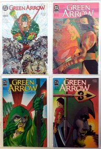 Green Arrow Lot of 4 #8, 9, 10, 11 (1988) DC Comics 1st Print Comic Books