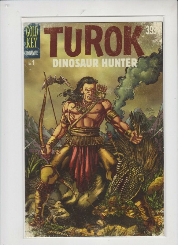 TUROK DINOSAUR HUNTER #1 2014 GOLD KEY DYNAMITE / UNREAD / HIGH QUALITY