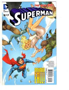 4 Superman DC Comic Books # 17 18 Annual # 1 New 52 Oracle Supergirl H'el LH4