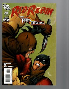 10 DC Comics Red Robin # 13 14 15 16 18 19 20 22 23 24 J439