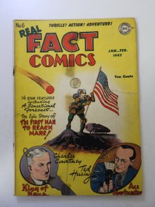 Real Fact Comics #6 (1947) FR/GD condition see description