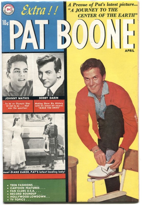 PAT BOONE #4-1960-BOBBY DARIN-JOHNNY MATHIS-JOURNEY TO THE CENTER OF THE EARTH