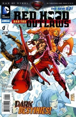 RED HOOD and the OUTLAWS - ANNUAL #1 NEW 52 DC COMICS  