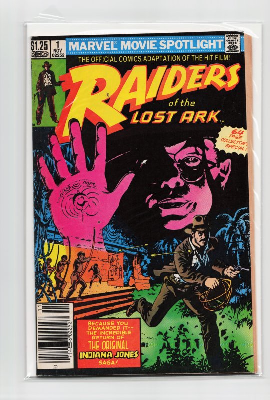 Marvel Movie Spotlight Featuring Raiders of the Lost Ark (1982) Indiana Jones