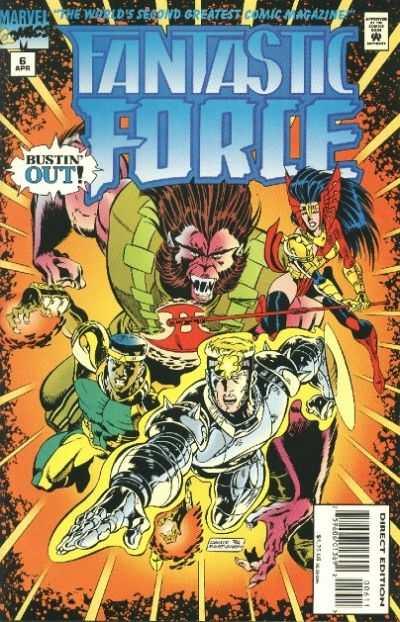 Fantastic Force (1994 series) #6, NM- (Stock photo)