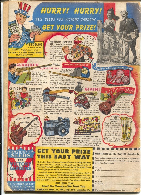 Target Vol. 4 #12 1944-WWII-Targeteers-Chameleon-Cadet-VG