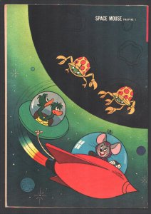 Space Mouse #1 1962-Gold Key comic-First issue-Flying Saucer  sci-fi cover & ...