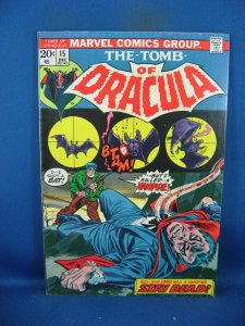 TOMB OF DRACULA 15 F VF  MARVEL 1973