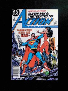 Action Comics #584  DC Comics 1987 VF Newsstand