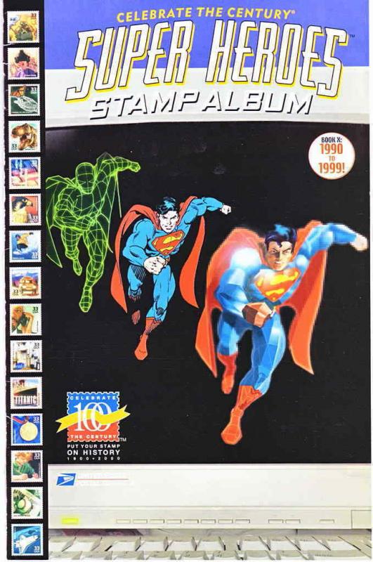 Super Heroes Stamp Album #10 VF; DC | save on shipping - details inside