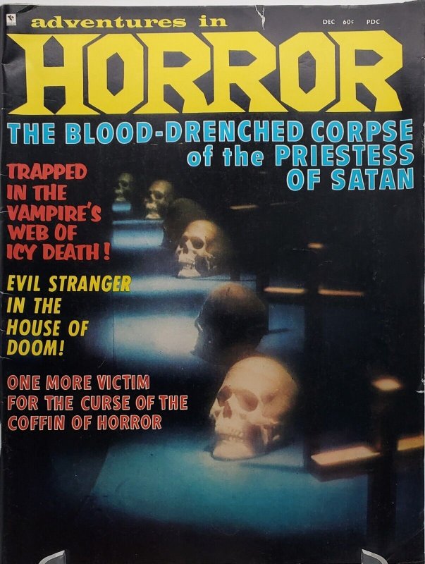 Adventure in Horror #2 Vol #1- (1970, Stanley) Hard to find, VG/FN