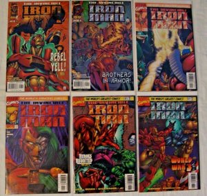 Iron Man #1-13 (Nov 1996, Marvel) Full Run Jim Lee Heroes Reborn NM