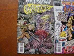 3 Near-Mint Marvel Razor Link: Clive Barker's HYPERKIND #1 (Foil Cover) #3 #4