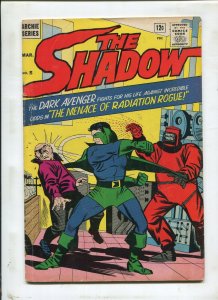 The Shadow #65~ Siegel Scripts The Menace Of The Radiation Rogue! ~(Grade 5.0)WH