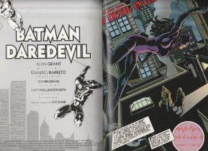 Batman/Daredevil   Scarecrow Over New York !