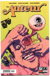 AUTEUR #1, NM, Rick Spears, Oni, Callahan, 2014, President's Day, Eye Bursting