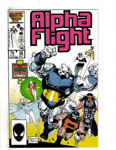 Alpha Flight #36 (1986) SR18