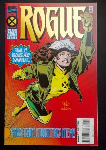 Rogue #1-4 (1995) [Lot of 4 books] Foil Cvr - [KEY] 1st solo - NM!