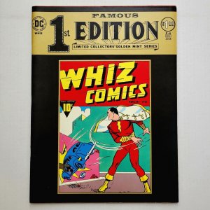 DC Famous First Ed. WHIZ COMICS #F-4 FN+ (1974) CAPT MARVEL SHAZAM Treasury Size