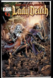 Brian Pulido's Lady Death: A Medieval Tale #2 (2003) Lady Death