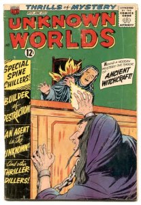 Unknown Worlds #24 1963- ACG silver age VG-