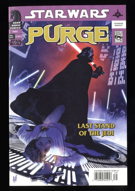 Star Wars: Purge #nn VF 8.0 Adam Hughes Cover!