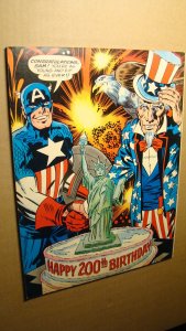 TREASURY - MARVEL EDITION SPECIAL CAPTAIN AMERICA BICENTENNIAL *IN GRADE* 1976 