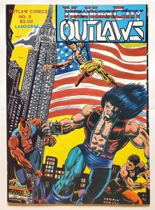 New York City Outlaws #3 (1986, Outlaw) 7.5 VF-