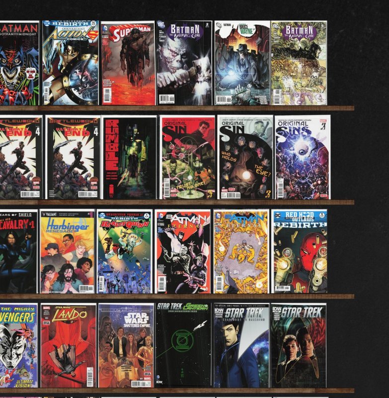 Huge Lot 150+ Comics with Batman Eternal, Detective Comics, Superman & More!