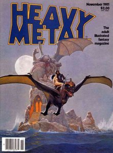 Heavy Metal #57 (Newsstand) FN ; HM | November 1981 magazine