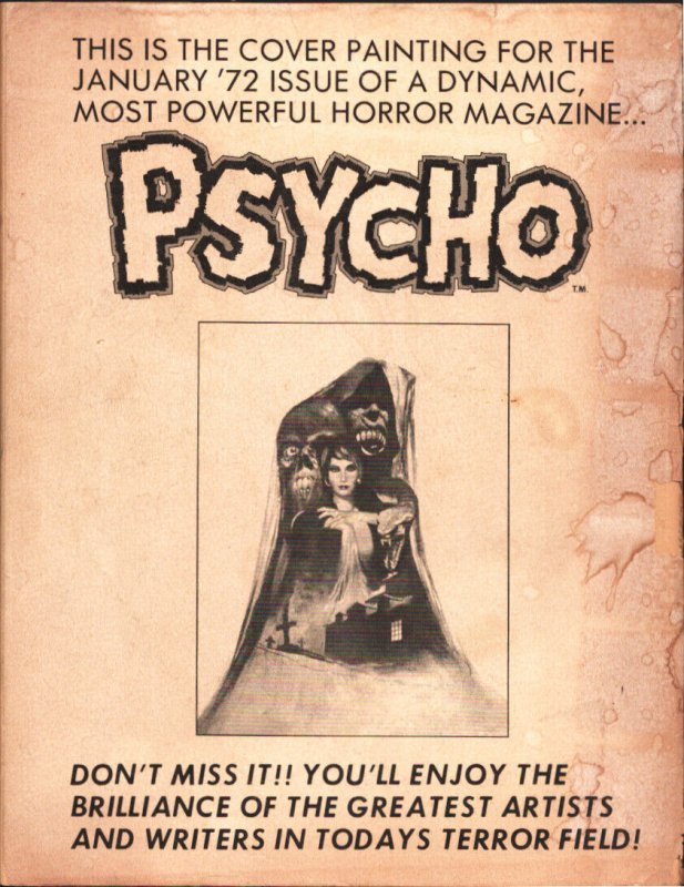Nightmare #6 1971-Jeff Jones cover art-Doug Wildey-Mike Kaluta-Larry Todd-Pat...