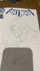 BATMAN #1 Original Sketch by Sergio Davila | DC Comics | Hand-Drawn Art - CGC SS